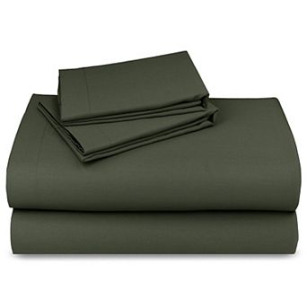 California Design Den Soft 100% Cotton Sheet Set with Deep Pockets - Durable Sateen Weave