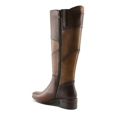Spring Step Patchwork Women's Tall Boots