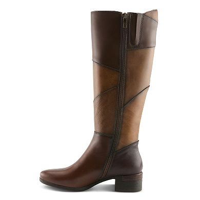 Spring Step Patchwork Women's Tall Boots