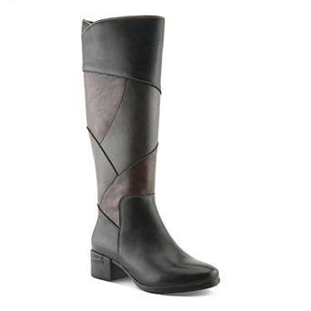 Spring Step Patchwork Women's Tall Boots