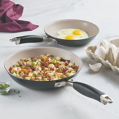 Anolon Advanced Ceramic Nonstick Frying Pan Set of 2