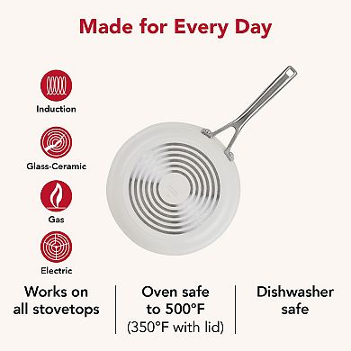 KitchenAid® 10-pc. Hard-Anodized Ceramic Induction Cookware Set