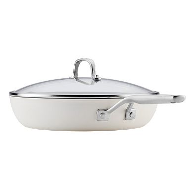 KitchenAid® Hard-Anodized Ceramic Induction Skillet 12.25-Inch with Lid