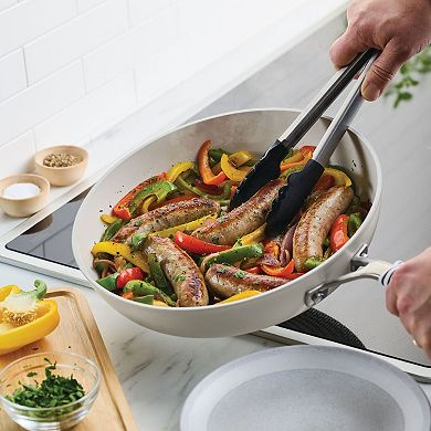 KitchenAid® Hard-Anodized Ceramic Induction Skillet 12.25-Inch with Lid