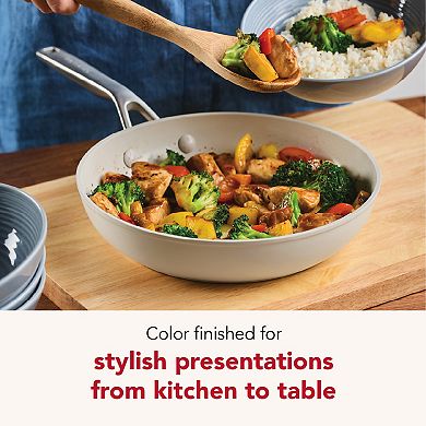 KitchenAid® Hard-Anodized Ceramic Induction Skillet Set of 2
