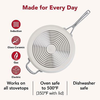 KitchenAid® Hard-Anodized Ceramic Induction 5-qt. Saute Pan with Lid
