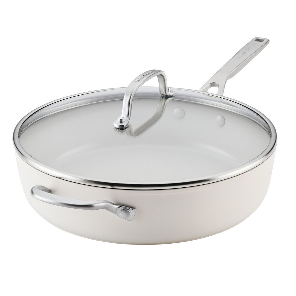 KitchenAid® Hard-Anodized Ceramic Induction 5-qt. Saute Pan with Lid