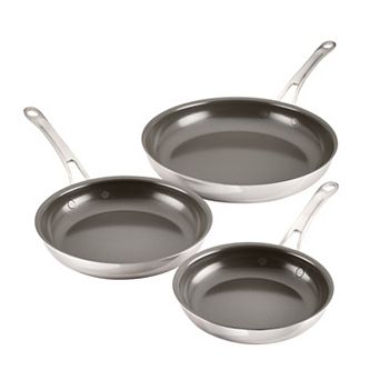 Anolon EverLast Ceramic Nonstick 3 pc Frying Pan Set