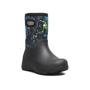 Bogs York Seamless Catmo Kids' Waterproof Rain Boots