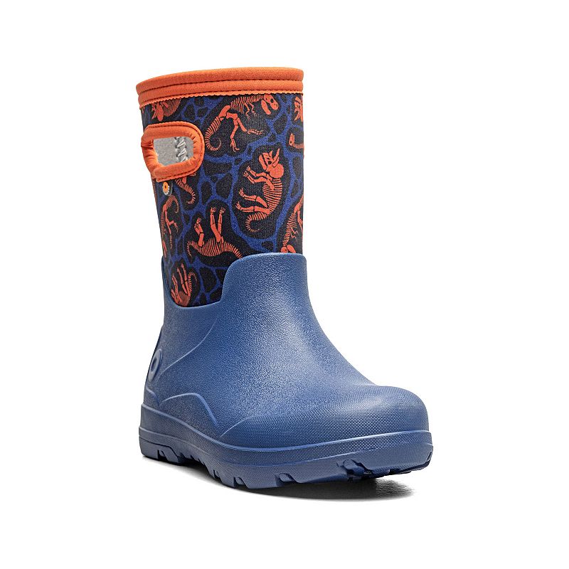 Bogs York Seamless Kids' Waterproof Rain Boots, Kids Unisex