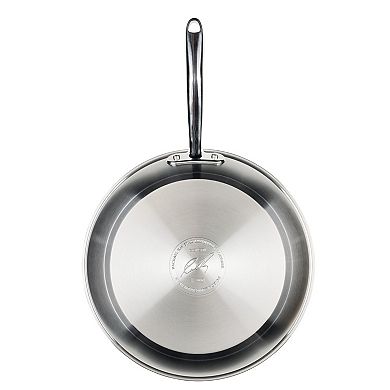 Rachael Ray® 12.5-in. Professional Stainless Steel Induction Frying Pan