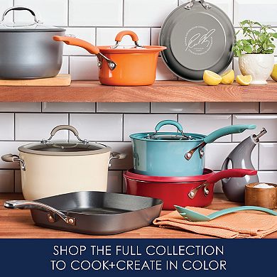 Rachael Ray® Cook & Create 14-in. Aluminum Nonstick Wok