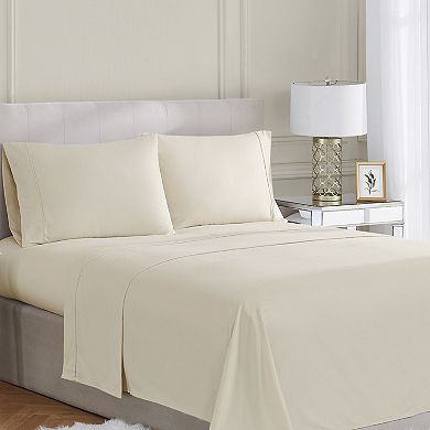 Borghese Roma 400 Thread Count Percale Cotton Sheet Set