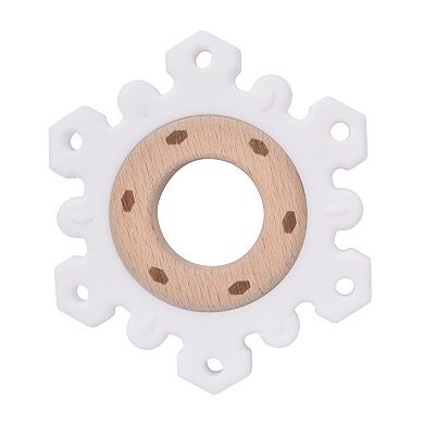 Sunny Days Entertainment Holiday Silicone & Wood Baby Teether