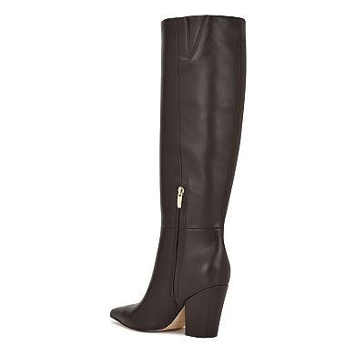 Nine West Adera Women's Pointy Toe Tall Shaft Dress Boots