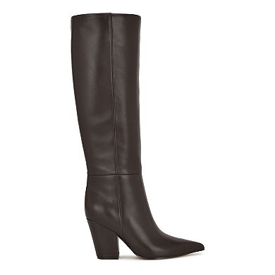 Nine West Adera Women's Pointy Toe Tall Shaft Dress Boots