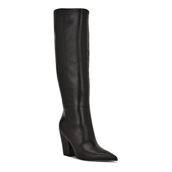 Nine West Adera Women's Pointy Toe Tall Shaft Dress Boots