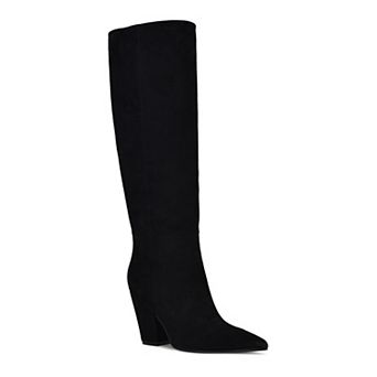 Nine West Adera Women's Wide Calf Pointed Toe Knee-High Dress Boots