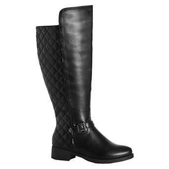 Avenue Women's Wide Width Ivory Tall Boot