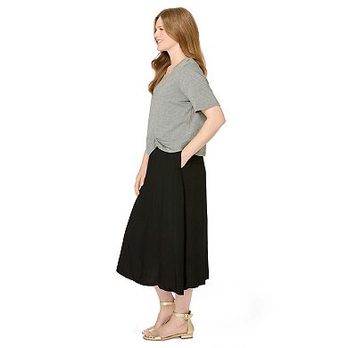 Woman Within Plus Size Two-Fer Tee Dress