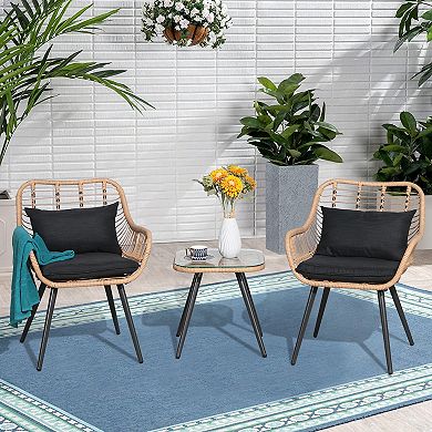 3 Piece Patio Bistro Set