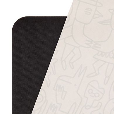 WeGym Premium Suede Yoga Mat - 4mm, 100% Natural Rubber