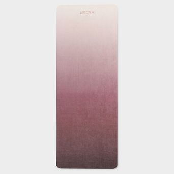 WeGym Premium Suede Yoga Mat - 4mm, 100% Natural Rubber