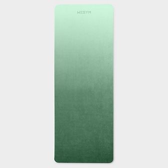 WeGym Premium Suede Yoga Mat - 4mm, 100% Natural Rubber