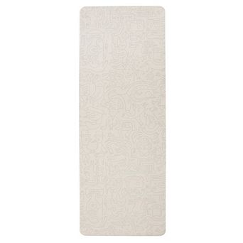 WeGym Premium Suede Yoga Mat - 4mm, 100% Natural Rubber