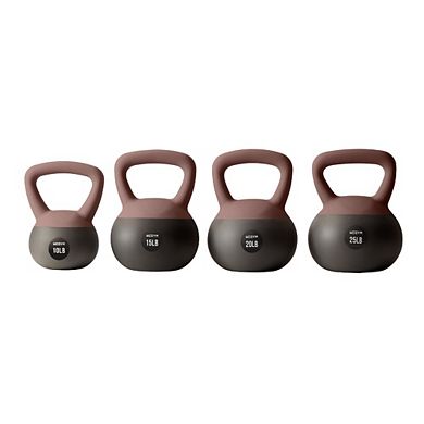 WeGym Soft Kettlebells, Impact-Resistant Base and Anti-Slip, Wide-Grip Handle - 10lbs