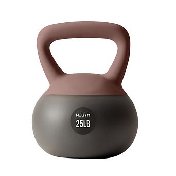 WeGym Soft Kettlebells, Impact-Resistant Base and Anti-Slip, Wide-Grip Handle- 25lbs
