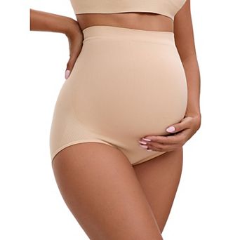 Women's High Waist Maternity Briefs Hip Lifter Seamless Comfortable Pregnancy Ladies Panties