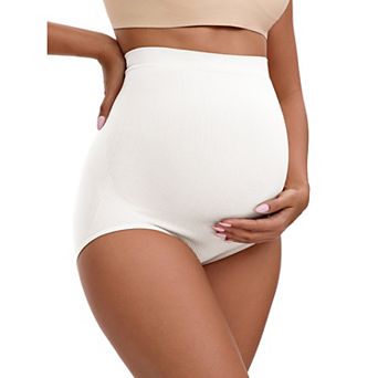 Women's High Waist Maternity Briefs Hip Lifter Seamless Comfortable Pregnancy Ladies Panties