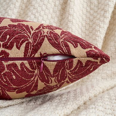 Throw Pillow Covers Set of 2, Flower Plant Pillows Case, Floral Farmhouse Decor Cushion Cover