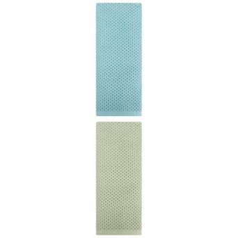 2 pc Cotton Hand Towel, Solid Waffle Hand Towels, Soft Towel Set for Bathroom, Hotel and Spa 13"x30"