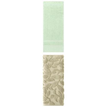 2 pc Hand Towel Set, Comfort and Quick Drying Towels for Bathroom, Gym, Camp 14"x30"
