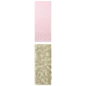 2 pc Hand Towels Set, Cotton Comfortable Hand Towels for Bathroom, Kitchen 14"x30"