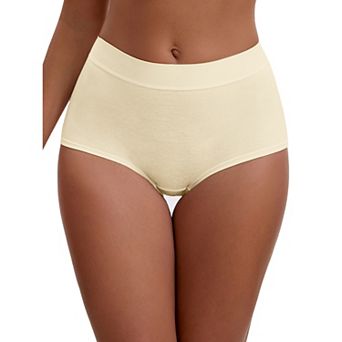 Women's High Waist Tummy Control Elastic Waistband Comfortable Boyshorts
