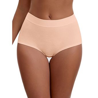 Women's High Waist Tummy Control Elastic Waistband Comfortable Boyshorts
