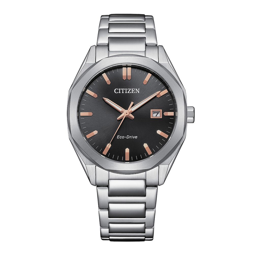 CITIZEN Eco-Drive ブラックダイヤル WR 20 bar Amazon.com: Citizen Men's Eco-Drive Weekender Sport Casual, Black