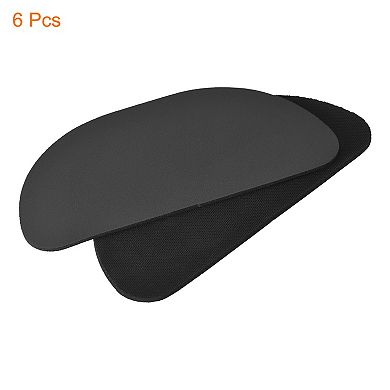 6pcs Refrigerator Drip Catcher, Non-slip Fridge Water Dispenser Drip Tray Black