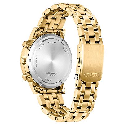 Citizen Men's 43mm Eco-Drive Chronograph Stainless Steel Watch