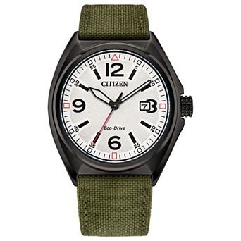 Citizen Eco-Drive Men’s Sport Nylon Strap Watch - AW1575-16A