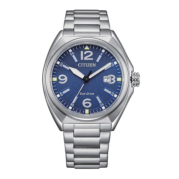 Citizen Eco-Drive Men's Sport Casual Stainless Steel Watch