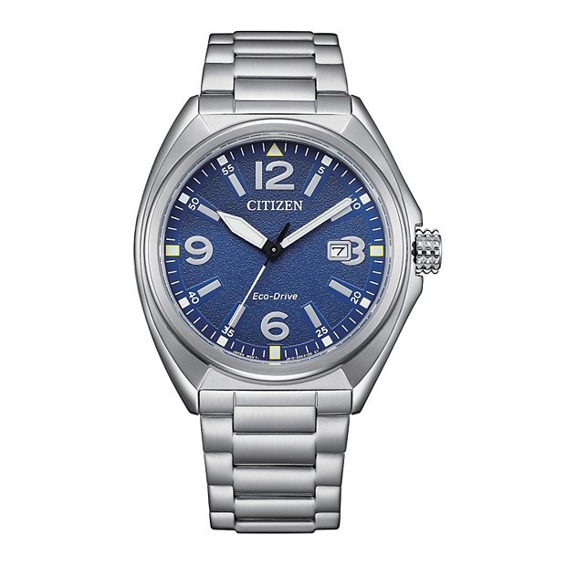 Citizen Eco-Drive Men's Sport Casual Stainless Steel Watch
