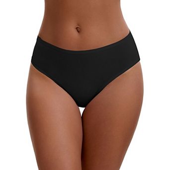 Women's Cotton Mid-Waisted Briefs Full Coverage Comfortable Classic Underwear