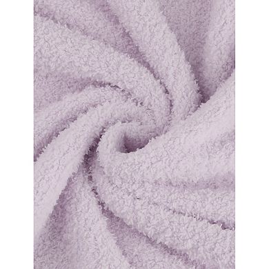 Women's Fleece Sleepwear Winter Button Down Fuzzy Plush Soft Warm Pajama Sets with Pockets