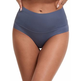 Women's High Waist Tummy Control Full Coverage Briefs Breathable and Comfortable Panties