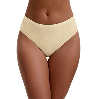 Women's Elastic Waistband Mid-Waisted Briefs Full Coverage Classic Comfortable Underwear