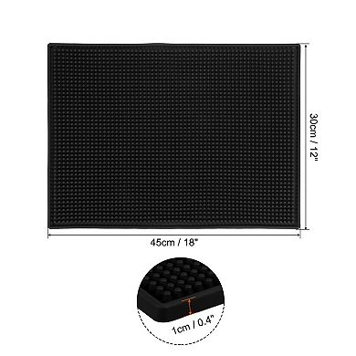 Bar Mat, Bar Service Cup Mat Countertop Spill Mat for Kitchen Bar KTV Counter Barber Station Mat